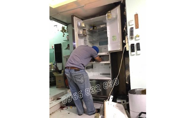 sửa tủ lạnh Hitachi tại Long Biên 